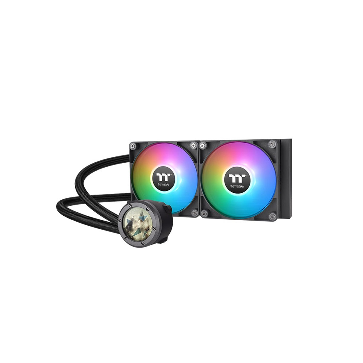 Thermaltake Water cooling CL-W383-PL12SW-A ,  TH240 V2 Ultra ARGB Sync  Black