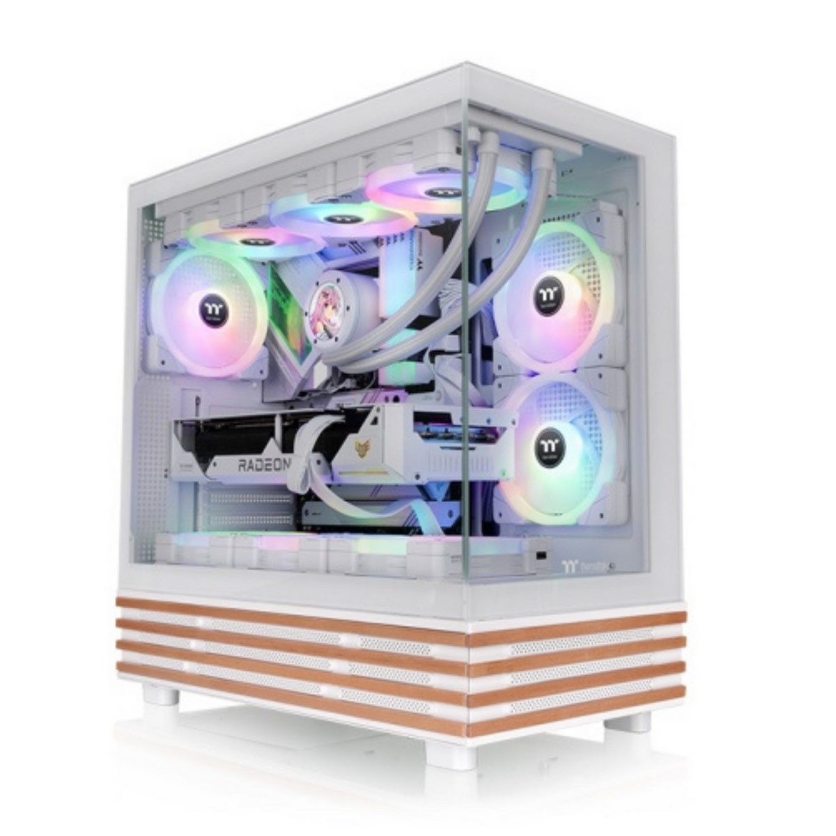 Thermaltake PC housing CA-1Y7-00M6WN-WS ,  View 270 Plus WS ARGB  White