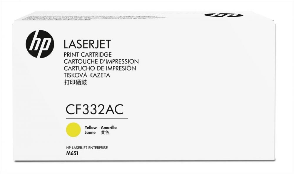 Toner Color LJ Enterprise M651 Yellow - Contractual 15K Pgs