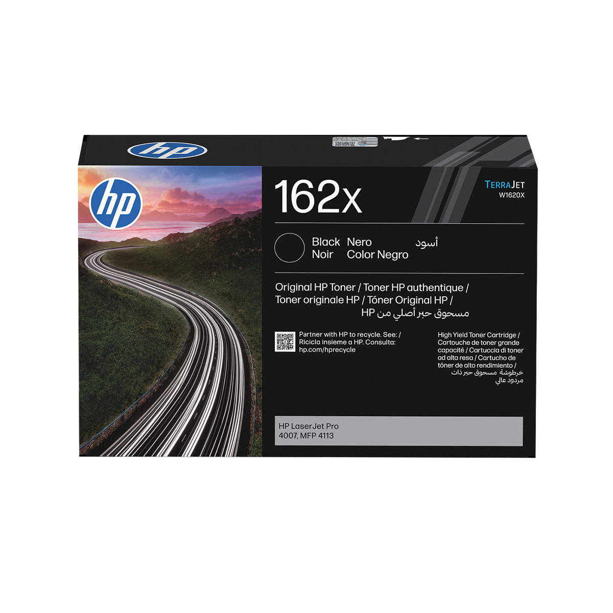 HP 162X High Yield Black Original LaserJet Toner Cartridge