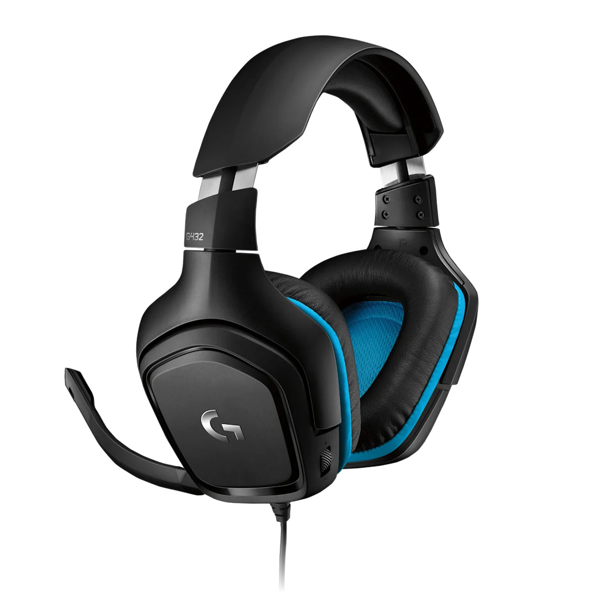 Logitech Headset 981-000770  G432 BlackCyan