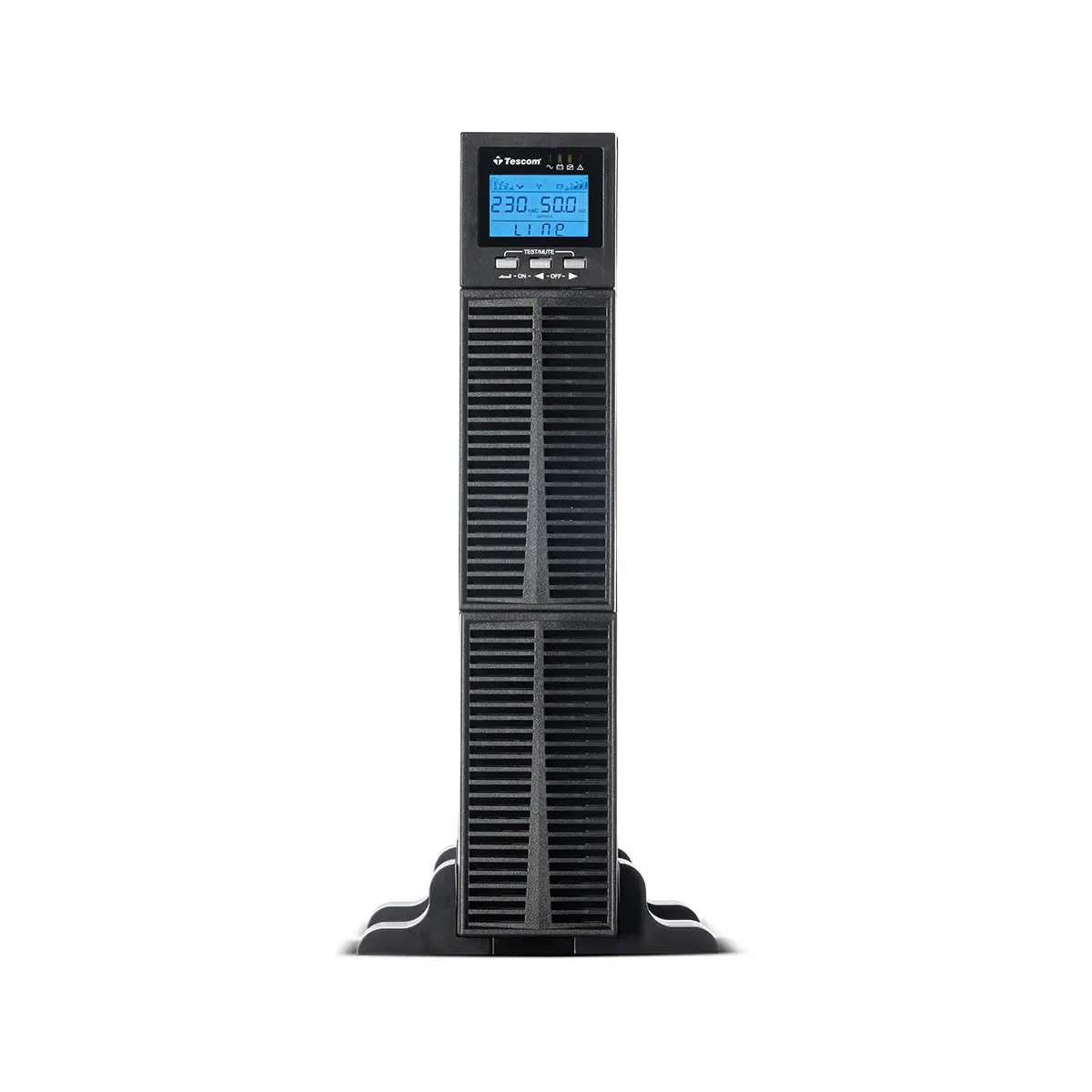 Tescom Prime UPS RACK, TOWER 1kVA, 1000W LCD with 2 x 12V 9Ah 12A - 1101XLRTB2X9-I