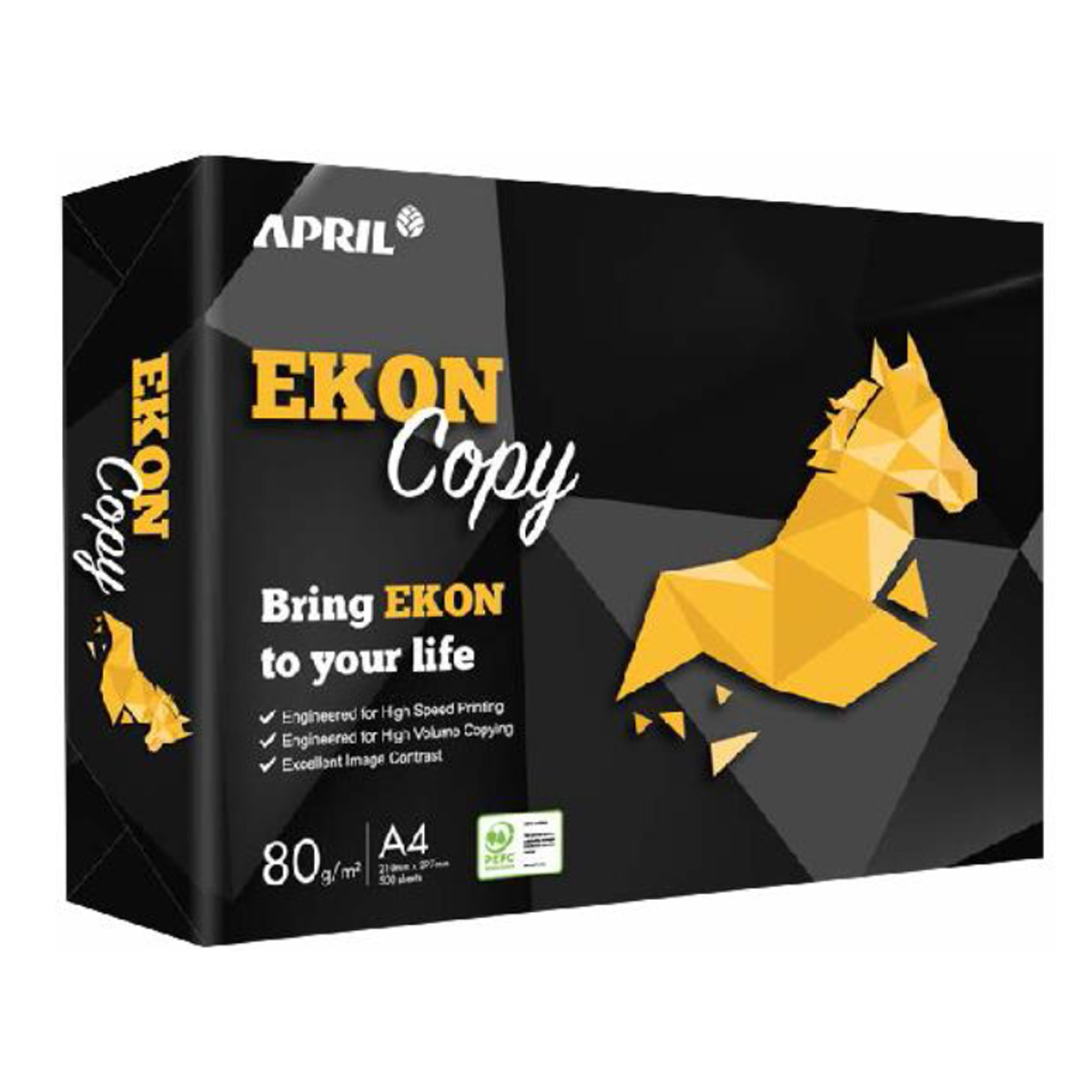 Paper April Ekon A4 80gm2 150 CIE 500sheet (αγορά πολλαπλάσια των 5 δεσμίδων)