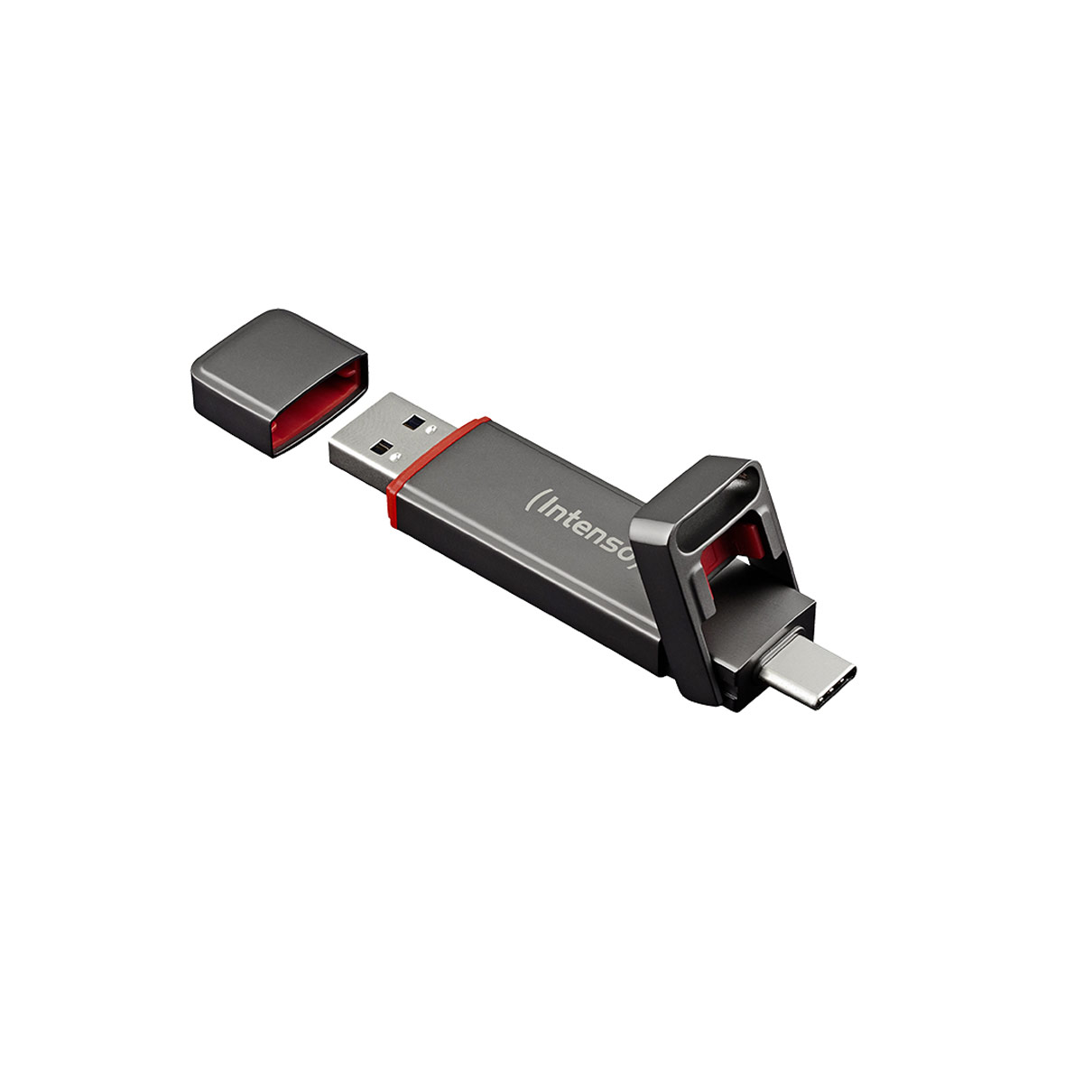 Intenso εξωτερικό USB-SSD UX100 250 GB (USB 3.2 Gen 1, USB-C + USB-A)