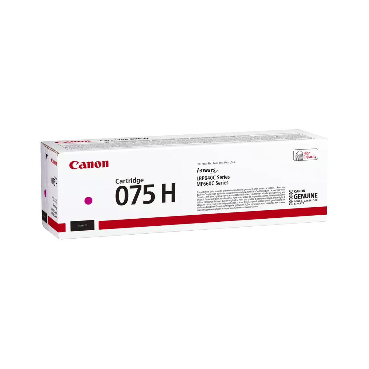 Canon 075H Magenta High Capacity Toner